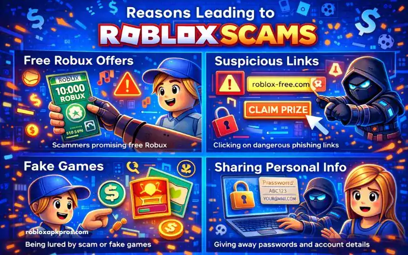 Reasons Leading to Roblox Scams