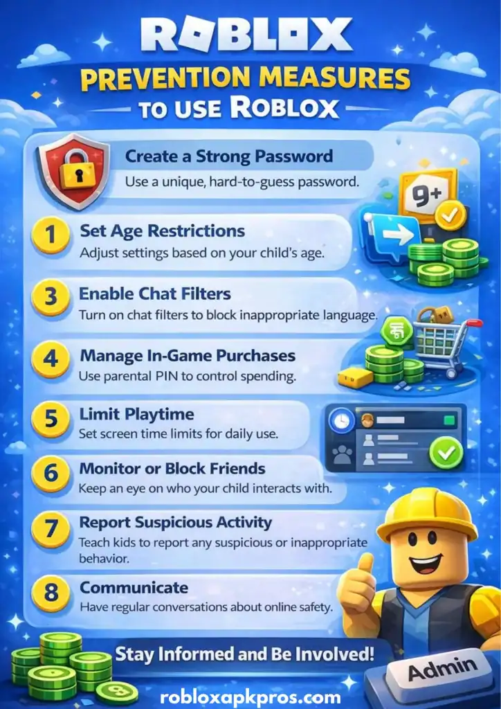 Roblox Prevention Measures