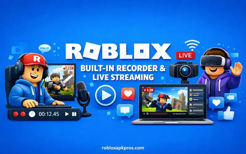 Roblox Built-In Recorder & Live Streaming